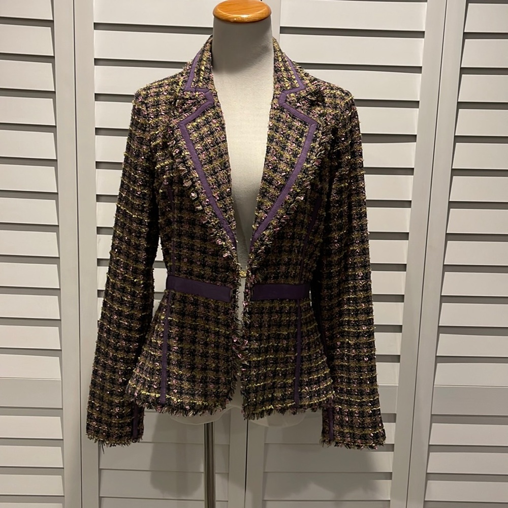 True Meaning in EUC Jacket in a gorgeous colors and design, statement Piece.